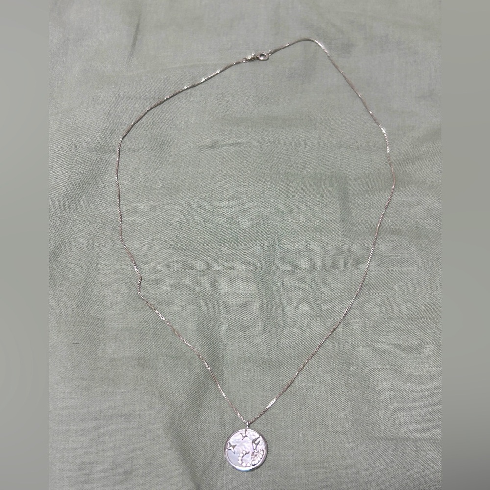 S925 Silver Scorpio Pendant Necklace